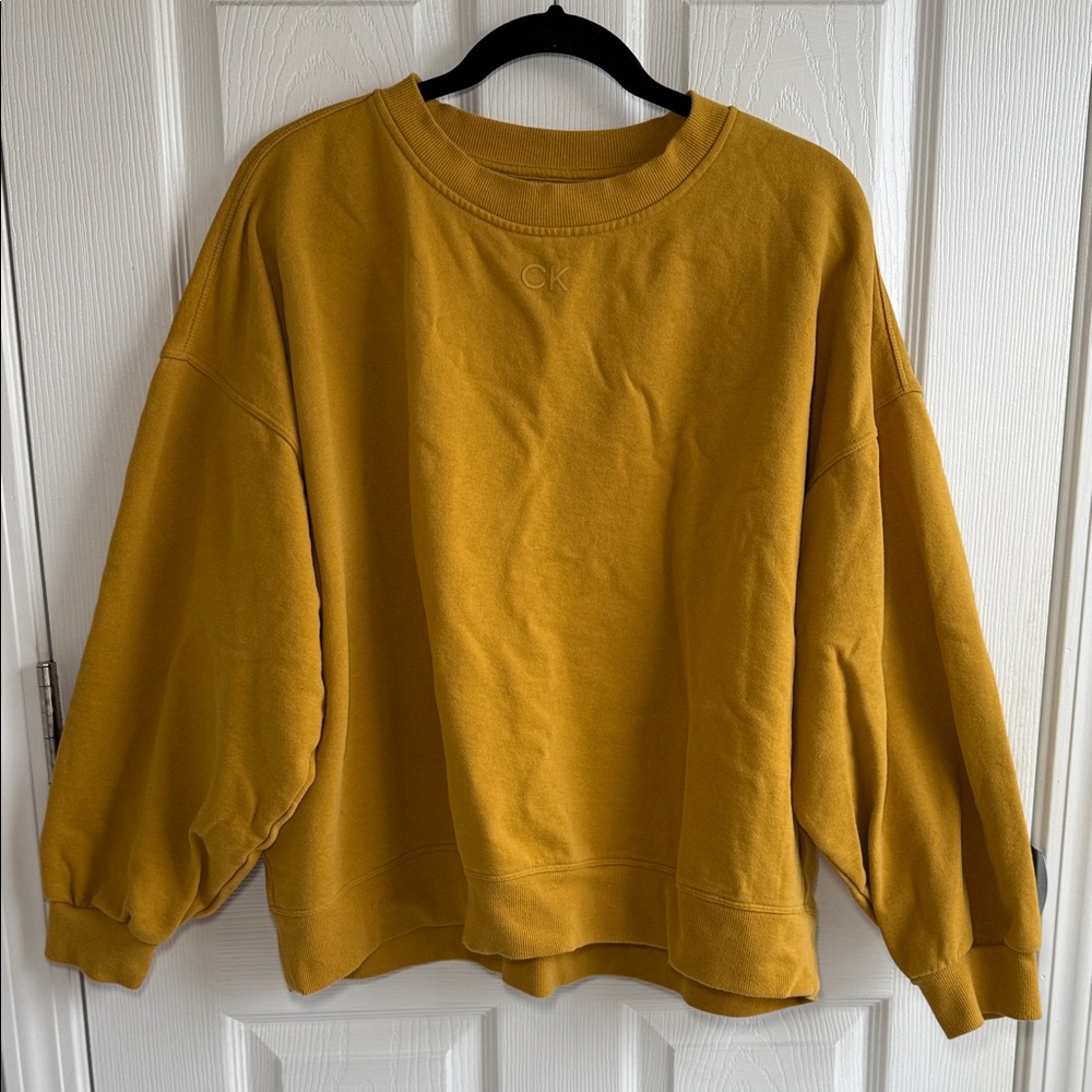 Calvin Klein Mustard Sweatshirt